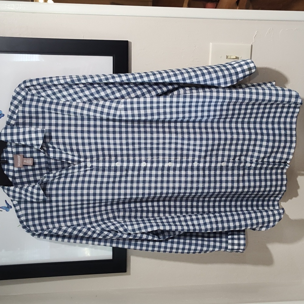 Chico's Button Down Tunic Length